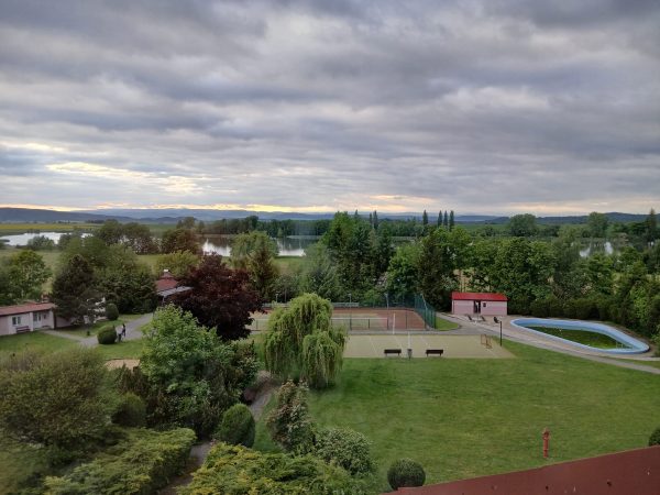 Výhled z hotelu